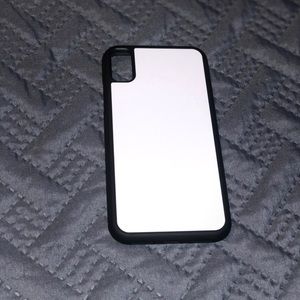 Black and white IPhone X case